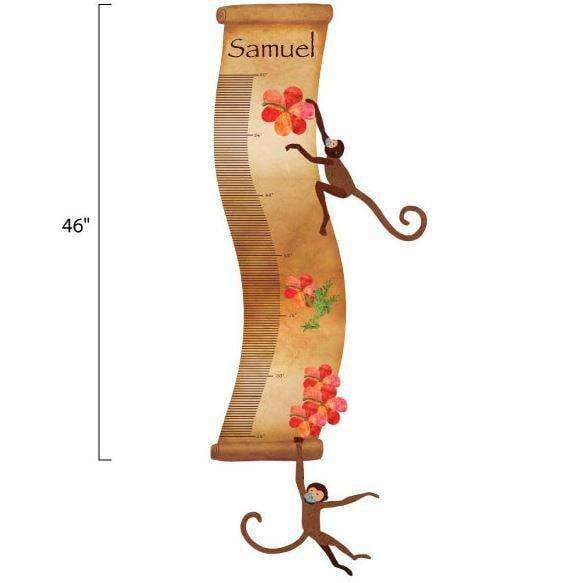 Jungle Growth Chart Sticker