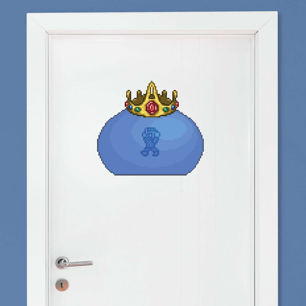 Terraria King Slime Wall Decal