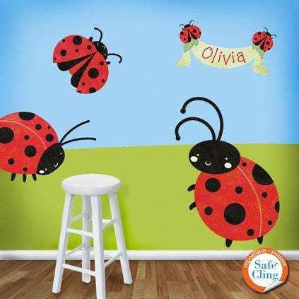 large ladybug stickers