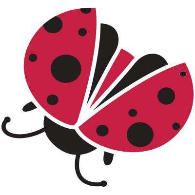 Ladybug Stencil 2