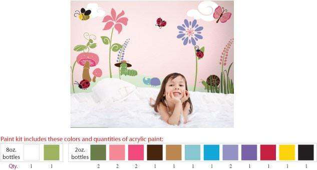 Bugs and Blossoms Paint Pack