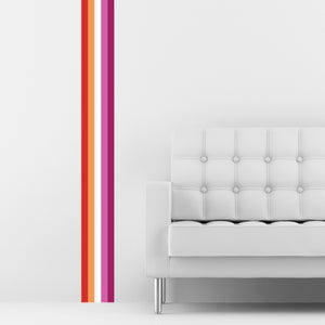 lesbian pride stripe