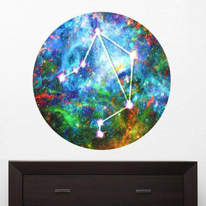 LIBRA Sun Sign Wall Decal Zodiac Horoscope Astrology Symbol