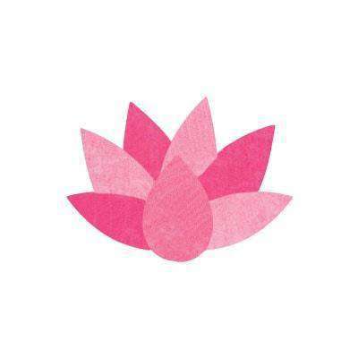 water lily sticker