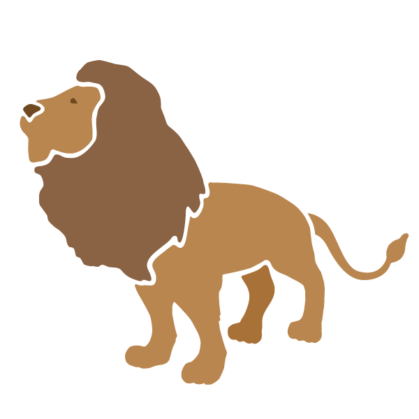 Lion Stencil