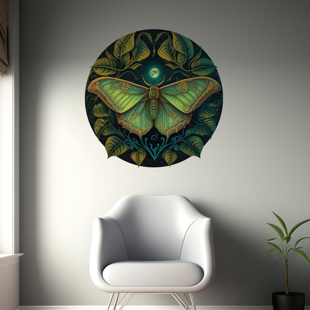 Luna Moth Wall Decal 