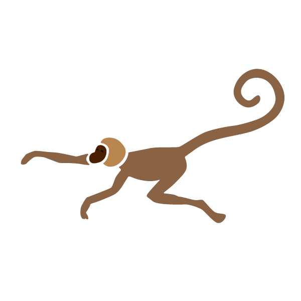 Monkey Stencil 2