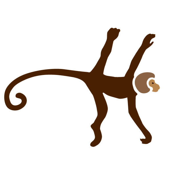 Monkey Stencil 3