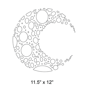 Moon Stencil