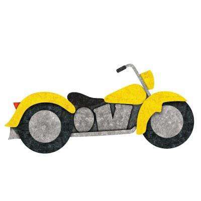 motorcycle sticker