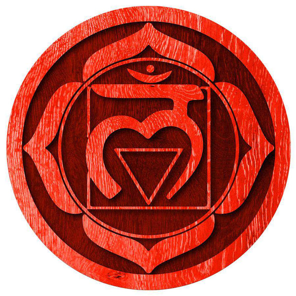 7 Chakras Yoga Wall Decals