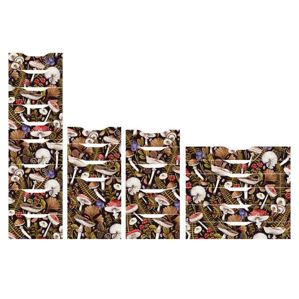 Decorative Skins for IKEA Alex Furniture - Mushroom & Toadstool Pattern