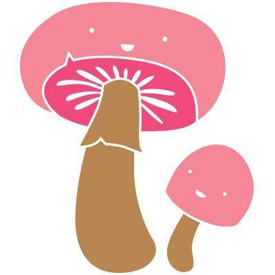 mushroom stencil