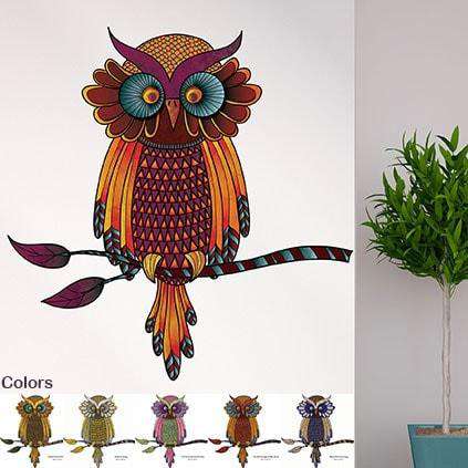 Wise Owl Wall Sticker