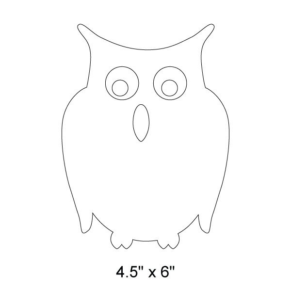 Owl Stencil