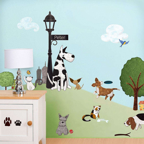 Paw's Park Sticker Kit