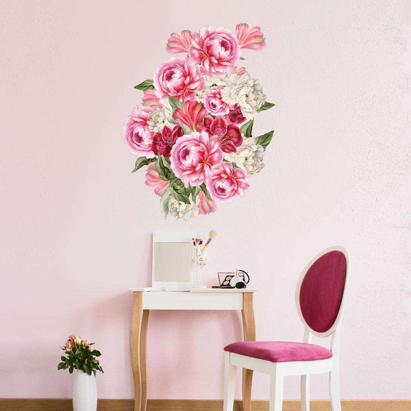 Pink Peony Flowers Wall Decal Set – Madilyn’s Peonies
