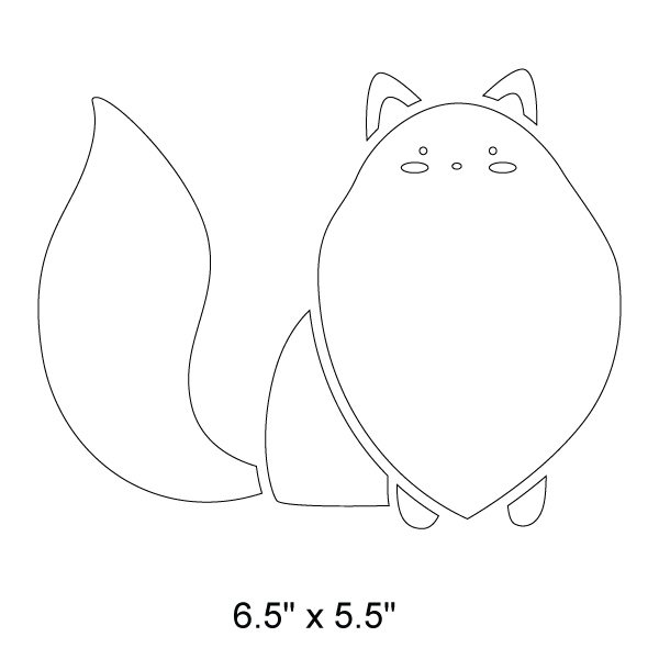 Persian Cat Stencil