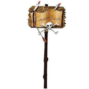 Personalized Pirate Sign - My Wonderful Walls