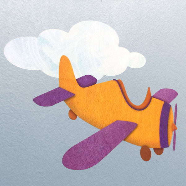 AIRPLANE WALL DECAL