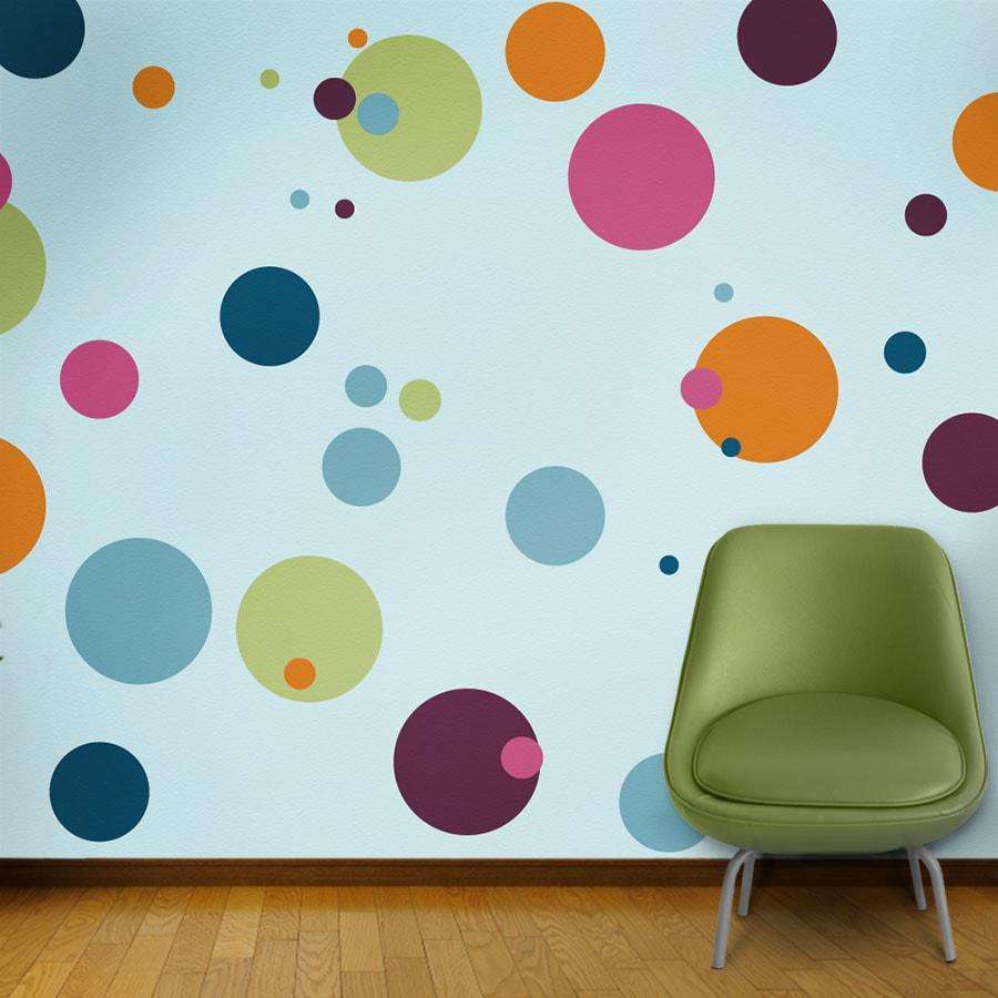 Polka Dot Stencils - Circle Wall Stencils