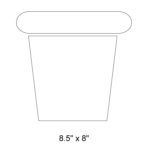 Flower Pot Stencil
