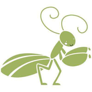 praying mantis stencil