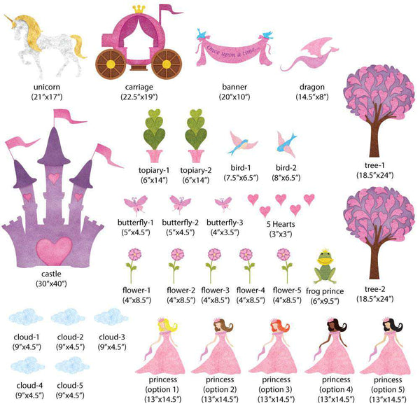 Princess decals