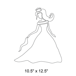 Princess Stencil