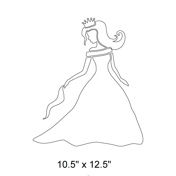 Princess Stencil