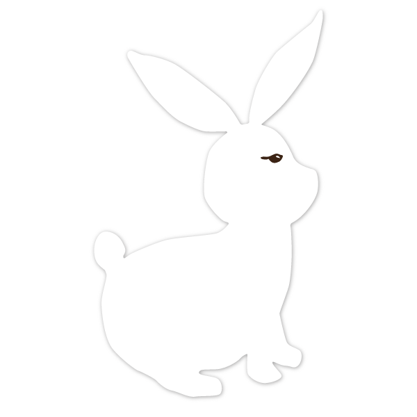rabbit stencil