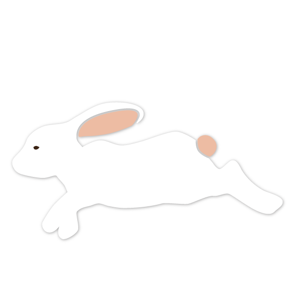 Rabbit Stencil 1