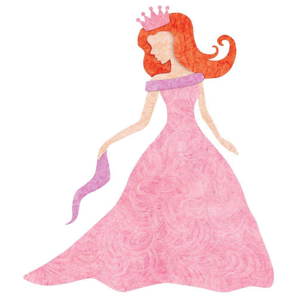 Princess Wall Sticker (Fair/Red Hair)