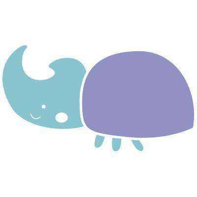 rhino beetle stencil 