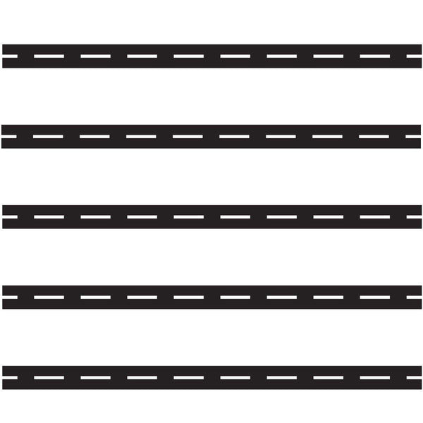 Road Wall Decal - 20-Foot Peel & Sticker Street Sticker