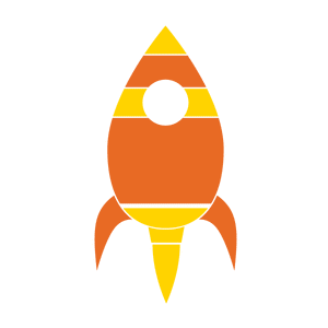 rocket stencil