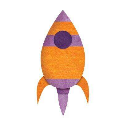rocket sticker