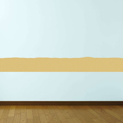Ocean Beach Sand Wall Decal