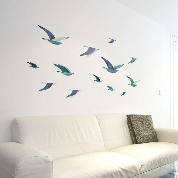 Sea gull bird wall stickers