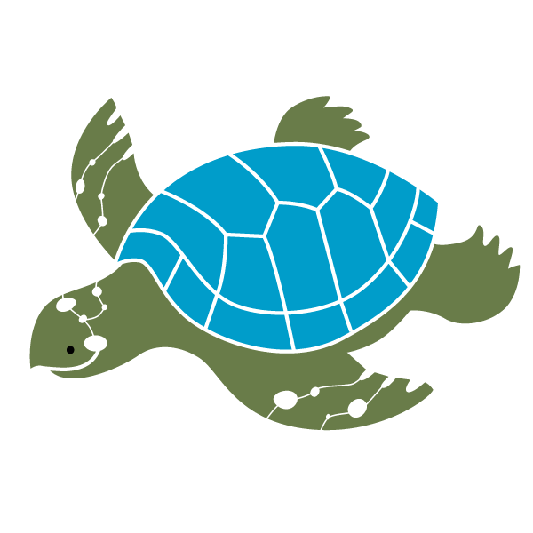 Sea Turtle Stencil