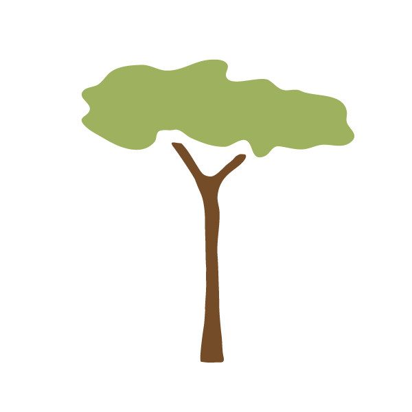 Small Tree Stencil 2
