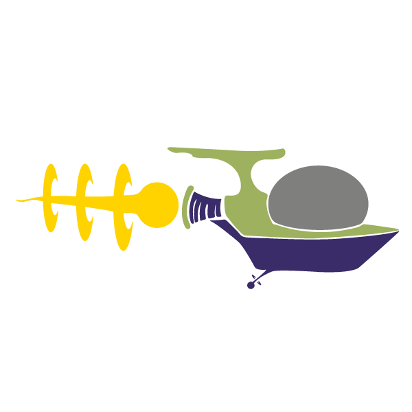 space ship stencil