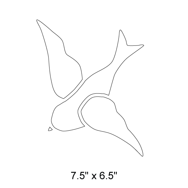 Bird Stencil 4