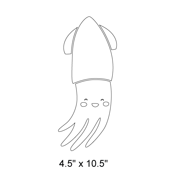 Squid Stencil