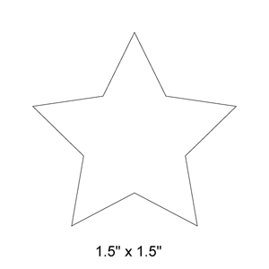 Star Stencil Set 2