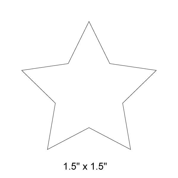 Star Stencil Set 2