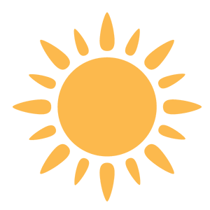 sun stencil