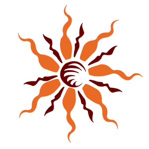 sun stencil