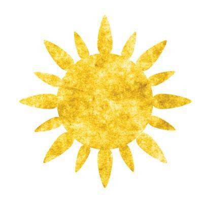 sun sticker