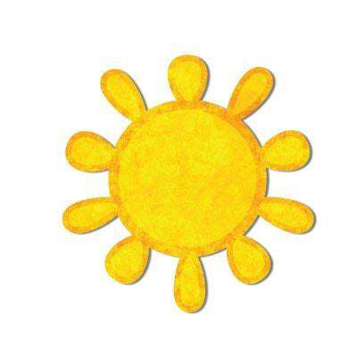 sun sticker